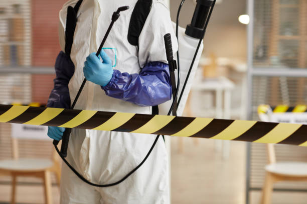 Professional Biohazard technician working in Quincy, FL